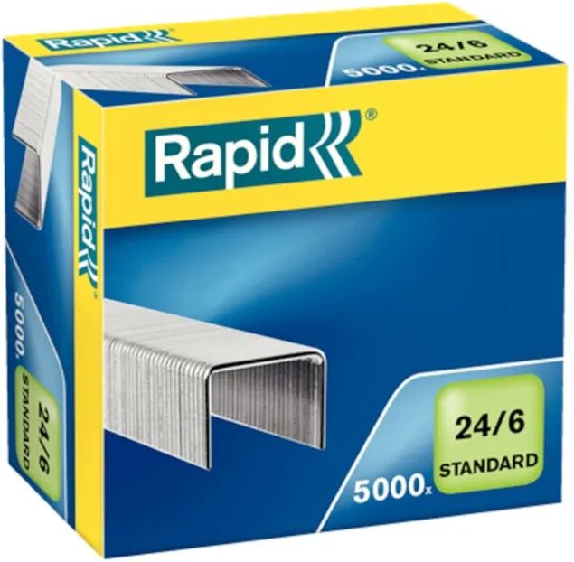 Rapid Standard 24/6 Stifter 5000-pk.