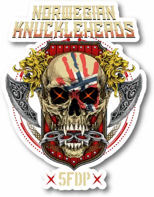 Norwegian Knuckleheads Stickers