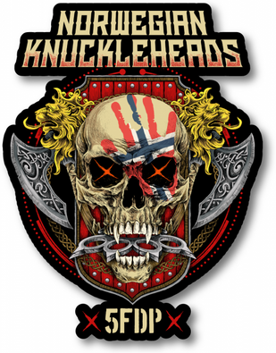 Norwegian Knuckleheads Stickers