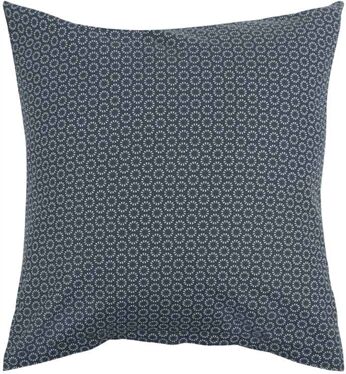 Borg Living Putetrekk - 60x63cm - Circle - Dark Blue - 100% Bomull