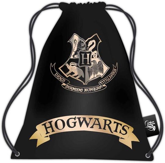 Harry Potter Drawstring Bag Black