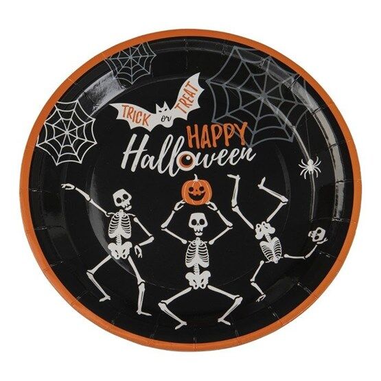 Hisab-Joker Paper Plate Skeleton 8-P