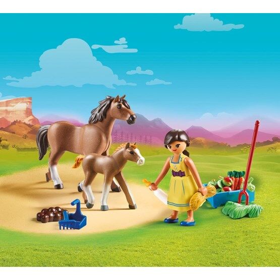 Playmobil Spirit - Pru med hest og føll