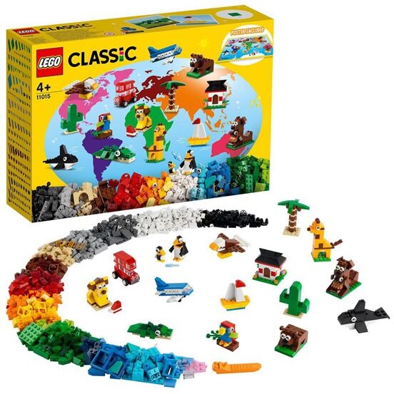 LEGO Classic 11015, Verden rundt