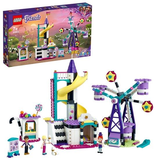 LEGO Friends 41689, Magisk pariserhjul og sklie