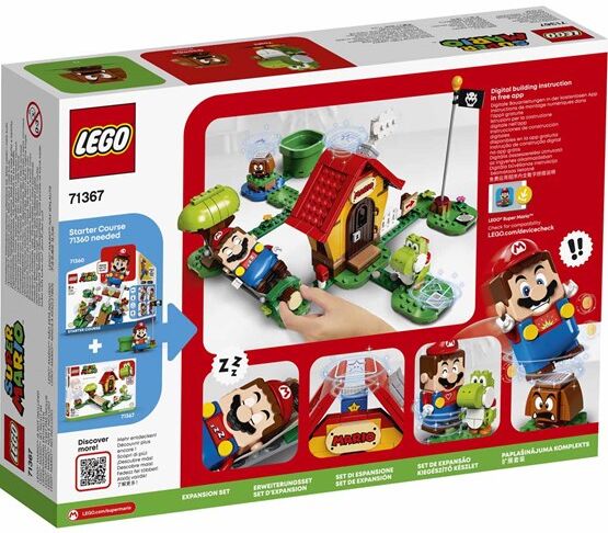 LEGO Super Mario 71367, Ekstrabanen Marios hus og Yoshi