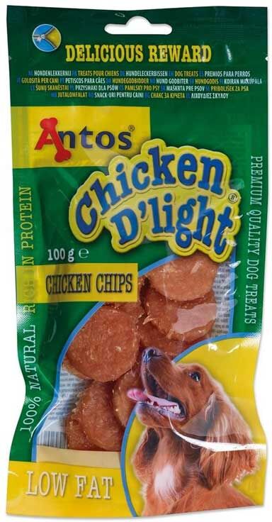 Antos Chicken D'light Chicken Chips 100g