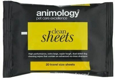 Animology Clean Sheets Våtservietter 20stk