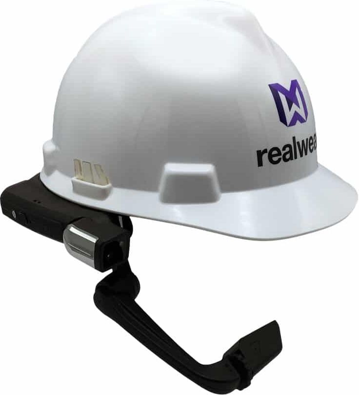 Realwear Hjelm Til Hmt-1 Med Klips Og Logo