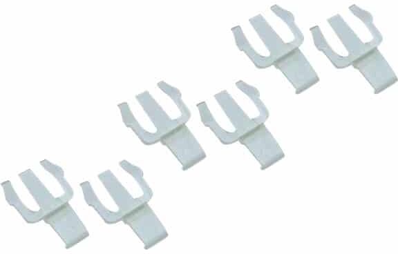 Realwear 3x Hard Hat Clips For Msa V-Gard Full Brim