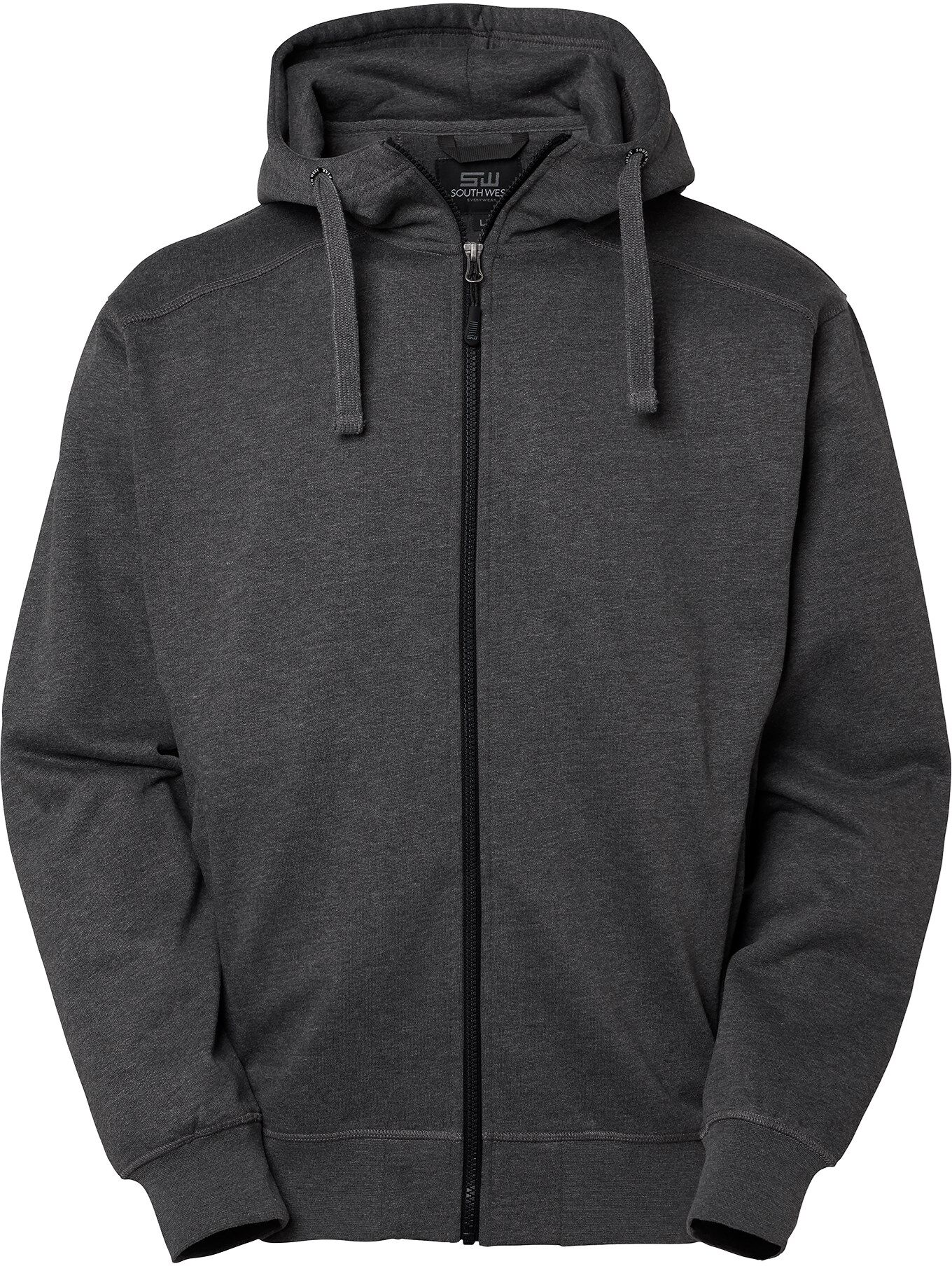 Northstore FRANKLIN ZIP HOOD DK GREY M SW COLLEGE