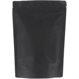 Kaffebox 70g Coffee Pouch / bag - Matt Black with Valve