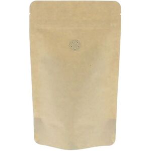 Kaffebox Coffee Pouch - Brown Compostable Kraft Paper