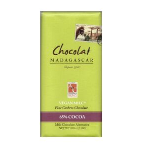Kaffebox Chocolat Madagascar Vegan with Cashew 65%