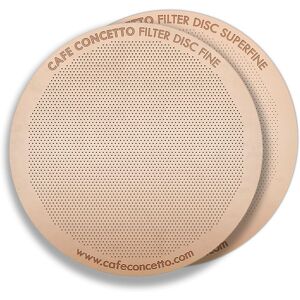 Kaffebox Cafe Concetto Metal Aeropress Filter Fine & Superfine Disc Set