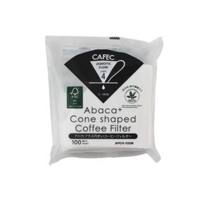 Kaffebox Cafec Abaca+ Cone Filter paper