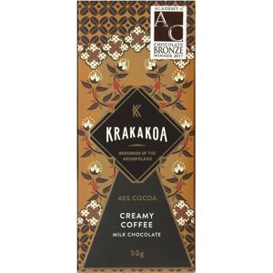 Kaffebox Krakakoa Dark Milk Chocolate & Coffee 40% Craft Chocolate Bar