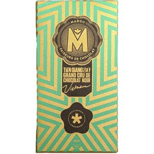 Kaffebox Marou Wallpaper Limited Edition Tien Giang 80% Dark Chocolate Bar