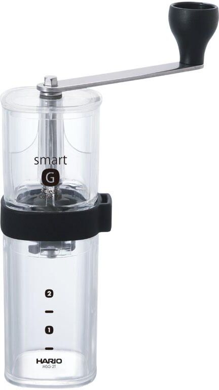 Kaffebox Hario Smart G Kaffekvern / Coffee Grinder - Clear