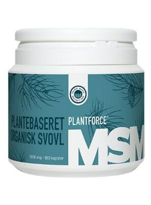 Plantforce Msm Svovel 1000mg