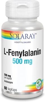 Solaray Fenylalanin Kaps 500mg