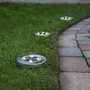 Smartsaker Solcelleladet belysning til gresset, 3-pakning