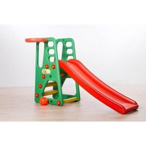 Elite Toys slide med basketballkurv 160cm