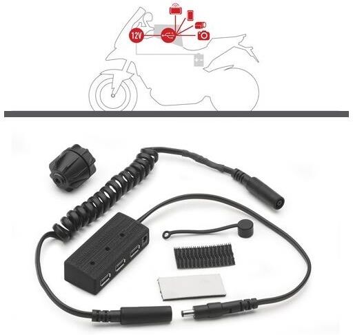 Givi Usb Hub Kit For Tankvesker Usb Strømkit Med Gjennomføring