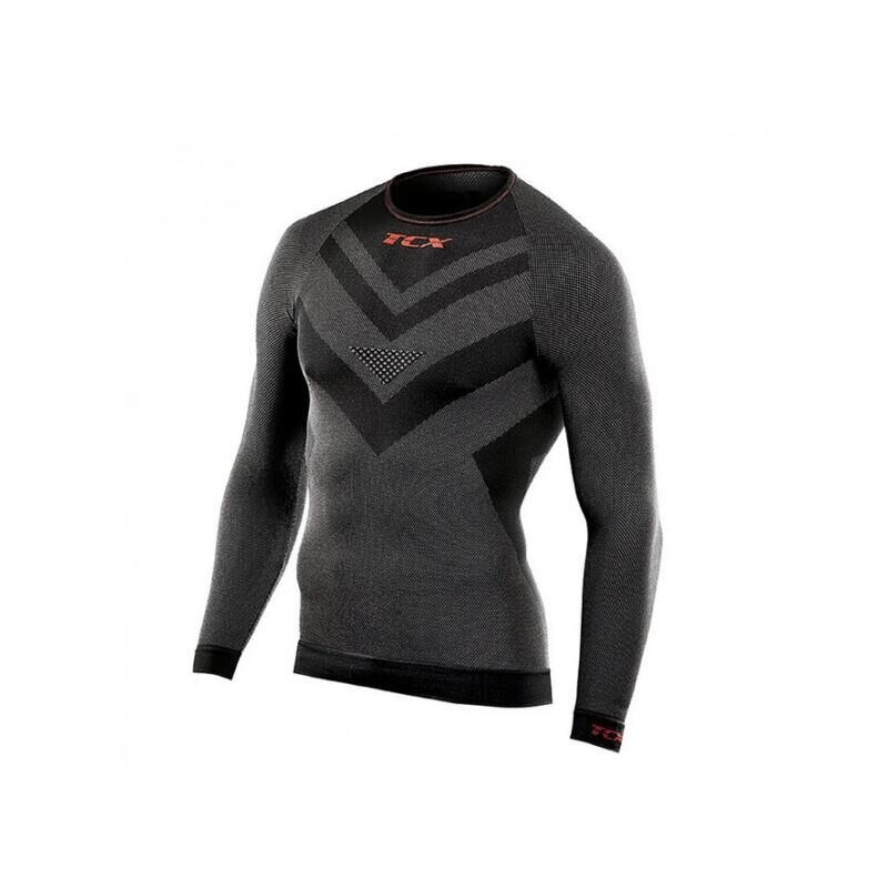 Tcx Roundneck Lang Sleeve Girocollo Mani Teknisk Undertøy Thermo Regulerende Lett   XL/2XL