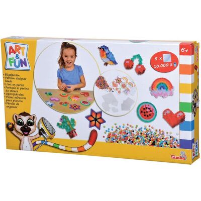 Simba Art & Fun Strykperler Sett - Kreativt Leketøy Simba Art & Fun Strykperler Sett - Kreativt Leketøy