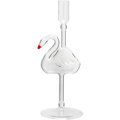 Anna + Nina Swan Lake Candle Holder H10CM H10CM Anna + Nina Swan Lake Candle Holder H10CM H10CM
