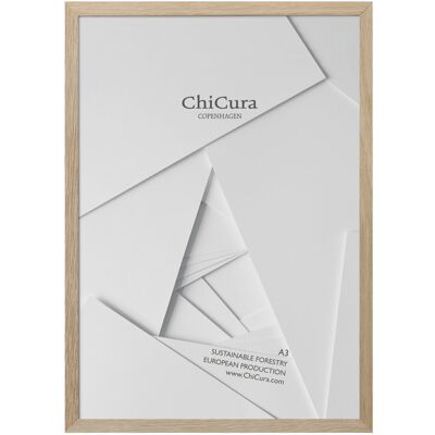 ChiCura Wooden Frame - A3 - Glass 29.7X42CM Brown 29.7X42CM ChiCura Wooden Frame - A3 - Glass 29.7X42CM Brown 29.7X42CM