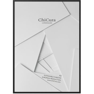 ChiCura Wooden Frame - A2 - Acrylic A2 Black A2 ChiCura Wooden Frame - A2 - Acrylic A2 Black A2