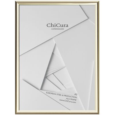 ChiCura Alu Frame A5 - Acrylic 14.8X21CM Gold 14.8X21CM ChiCura Alu Frame A5 - Acrylic 14.8X21CM Gold 14.8X21CM