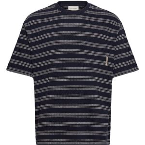 Calvin Ss Stripe Jacquard Rlxd Pocket T S Navy S Calvin Ss Stripe Jacquard Rlxd Pocket T S Navy S