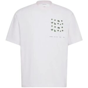 Ss 16S Calvin Somewhere Graphic S White S Ss 16S Calvin Somewhere Graphic S White S