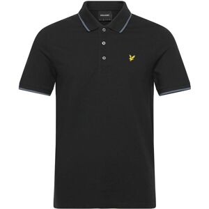 Scott Tipped Polo Shirt S Black S Scott Tipped Polo Shirt S Black S