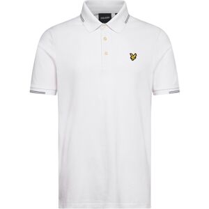 Scott Fine Tipped Polo Shirt M White M Scott Fine Tipped Polo Shirt M White M