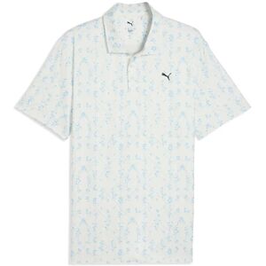 PUMA Golf Cloudspun Argyle Bloom Polo - Lc M White M PUMA Golf Cloudspun Argyle Bloom Polo - Lc M White M