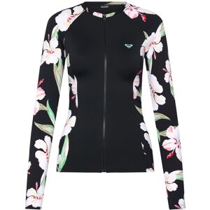 Roxy Ls Zip Lycra S Black S Roxy Ls Zip Lycra S Black S