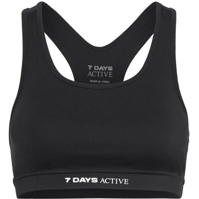 7 DAYS Active Signature Bra XS Black XS 7 DAYS Active Signature Bra XS Black XS