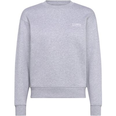 7 DAYS Active Organic Fitted Crewneck L Grey L 7 DAYS Active Organic Fitted Crewneck L Grey L
