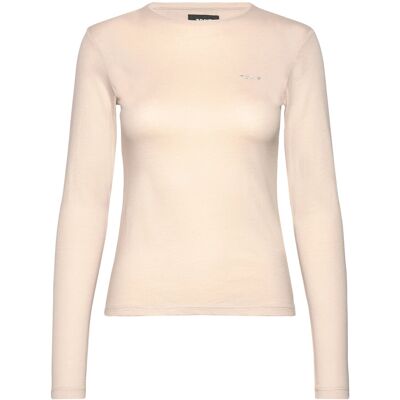 7 DAYS Active Fitted Long Sleeve Tee XS Cream XS 7 DAYS Active Fitted Long Sleeve Tee XS Cream XS