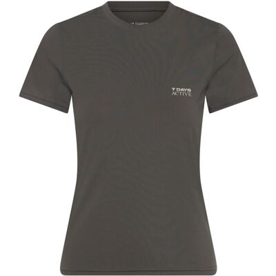 7 DAYS Active Womens Short Sleeve Training Tee L Grey L 7 DAYS Active Womens Short Sleeve Training Tee L Grey L