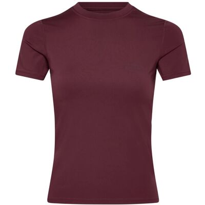 7 DAYS Active Womens Short Sleeve Training Tee L Burgundy L 7 DAYS Active Womens Short Sleeve Training Tee L Burgundy L