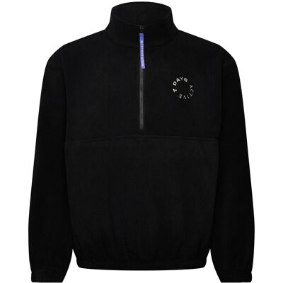 7 DAYS Active Regular Half Zip Fleece L Black L 7 DAYS Active Regular Half Zip Fleece L Black L