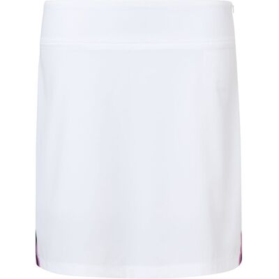 Abacus Lds Brook Stripe Skort 45Cm 40 White 40 Abacus Lds Brook Stripe Skort 45Cm 40 White 40
