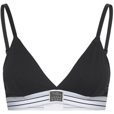 Björn Borg Original Triangle Bra 1P XL Black XL Björn Borg Original Triangle Bra 1P XL Black XL