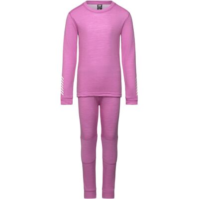 Helly Hansen K Lifa Merino Set 92 Pink 92 Helly Hansen K Lifa Merino Set 92 Pink 92