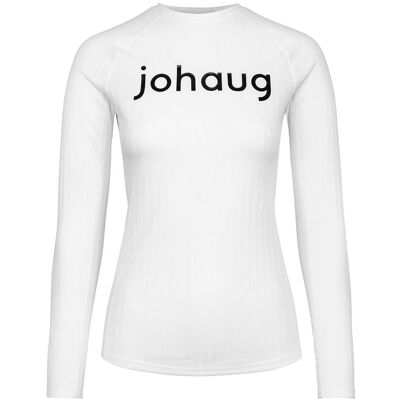Johaug Rib Tech Long Sleeve L White L Johaug Rib Tech Long Sleeve L White L